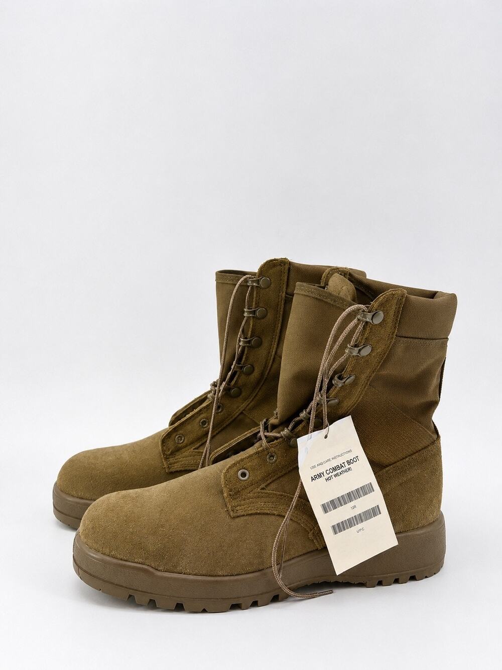 McRae Footwear Combat Mens Size 12 Coyote Brown Tan Desert